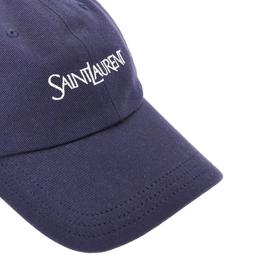 Saint Laurent Cappello baseball con ricamo Saint Laurent, view 4