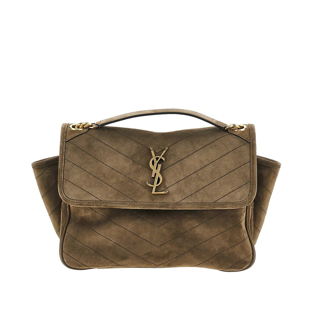 Saint Laurent Borsa 'Niki Tripouch' in pelle scamosciata