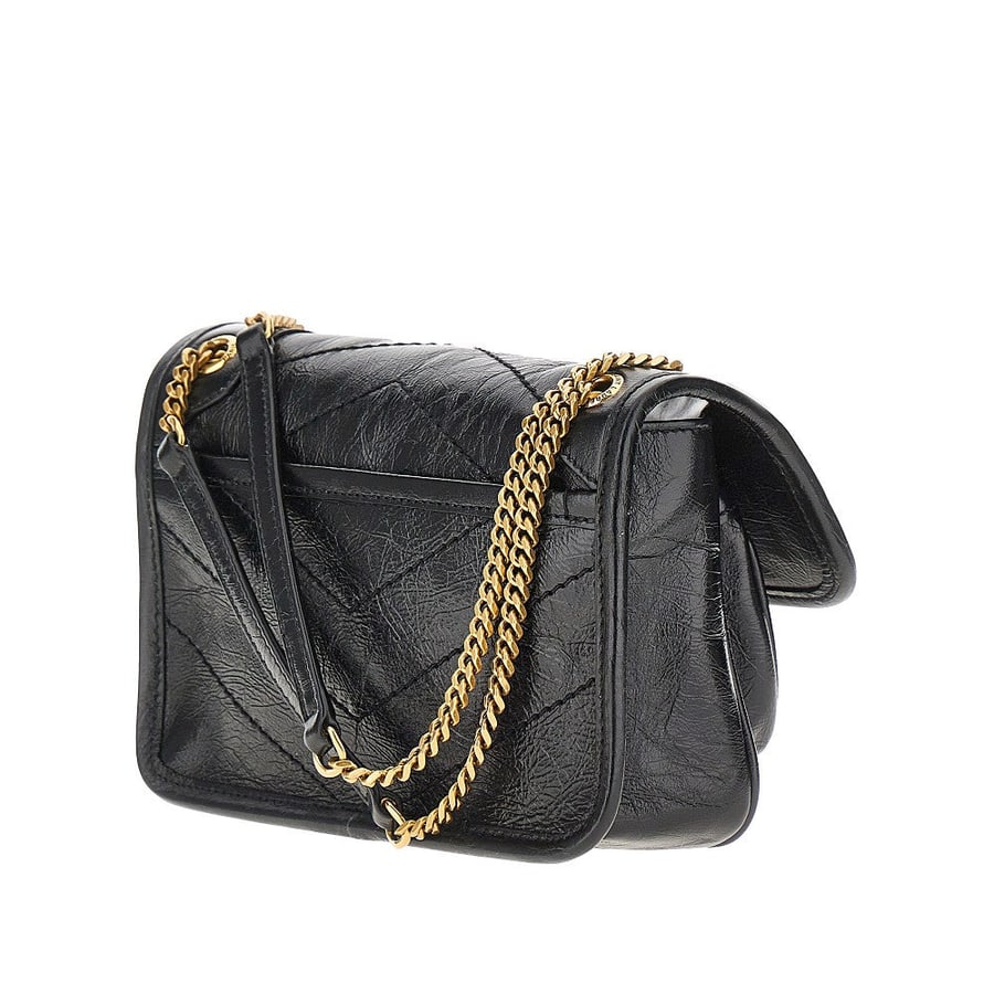 Saint Laurent Borsa 'Niki' mini in pelle vintage, view 2