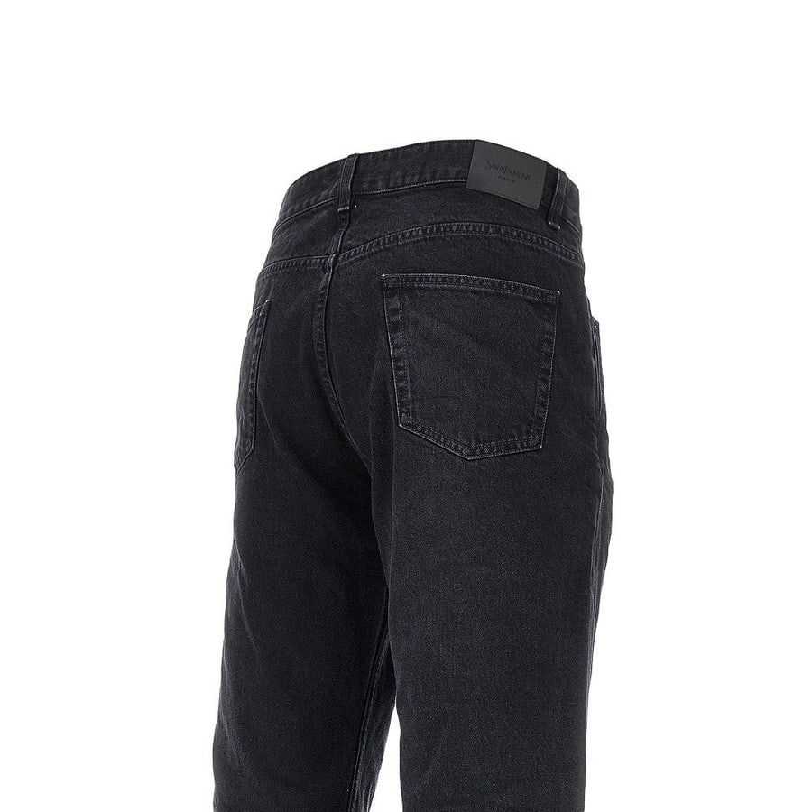 Saint Laurent Jeans Relaxed Fit con gamba affusolata, view 4