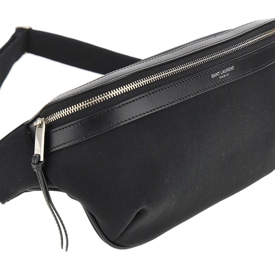 Saint Laurent Marsupio in tela tecnica, view 4
