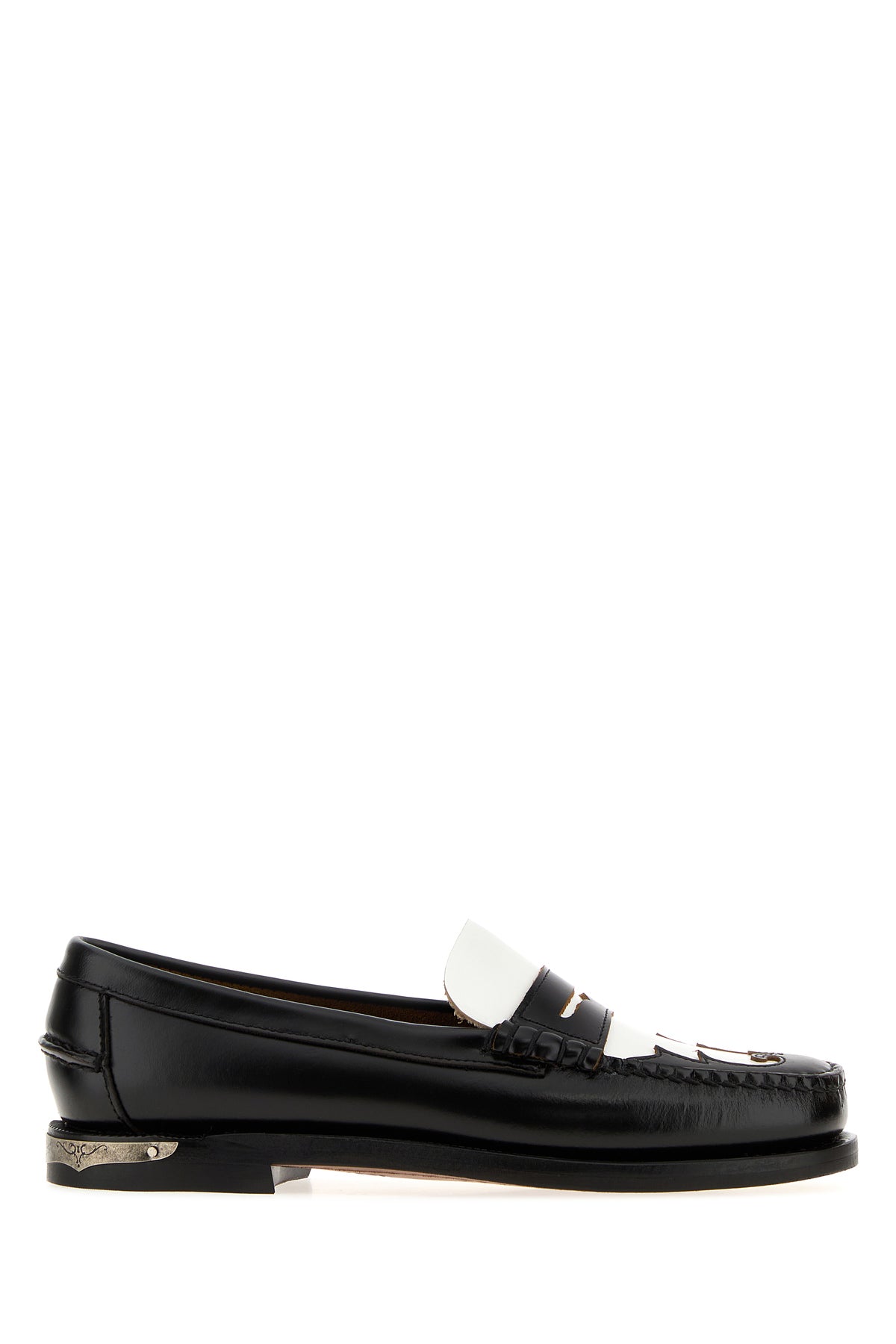 SEBAGO Mocassini Dan Scarabeo in pelle nera