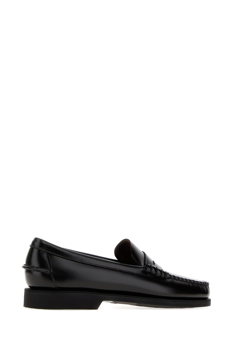 SEBAGO Mocassini Dan Po in pelle nera, view 3