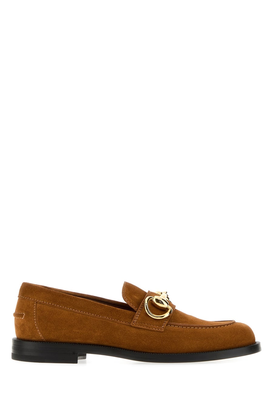 Gucci Mocassini Boulevard in pelle scamosciata cammello