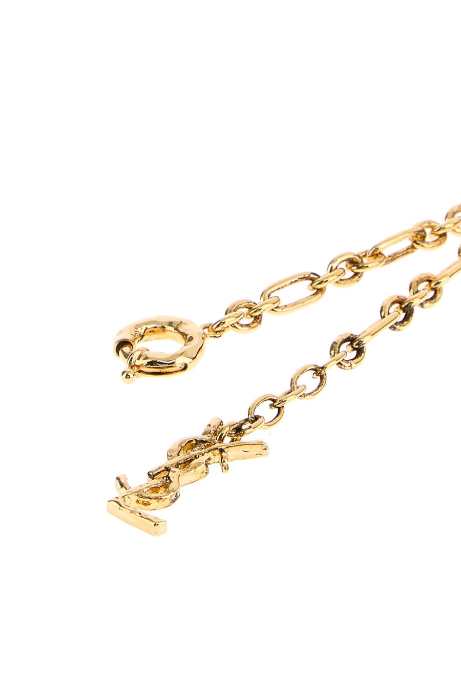Saint Laurent Bracciale in metallo oro, view 3