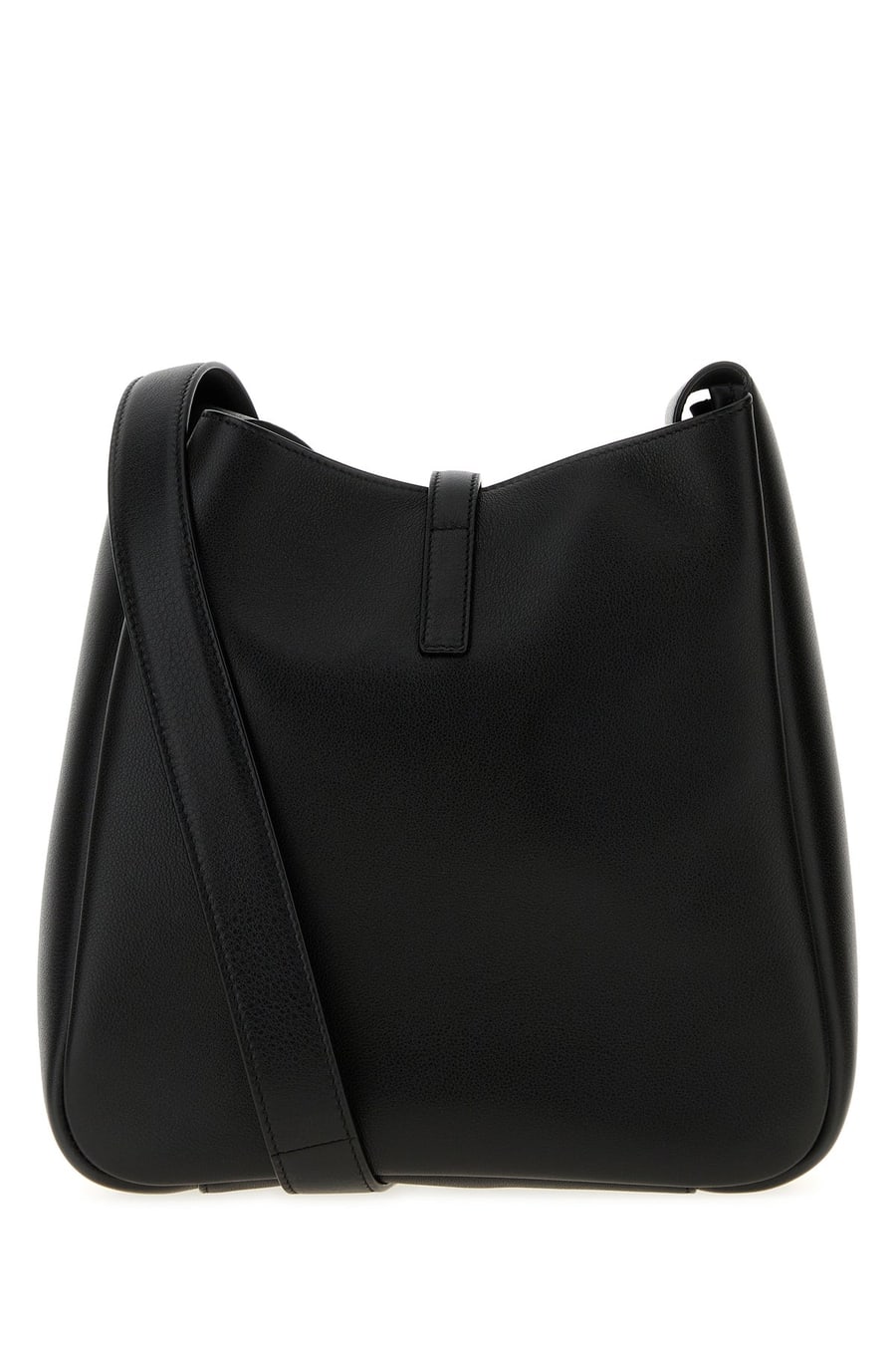 Saint Laurent Borsa a tracolla Le 5 À 7 in pelle nera, view 3