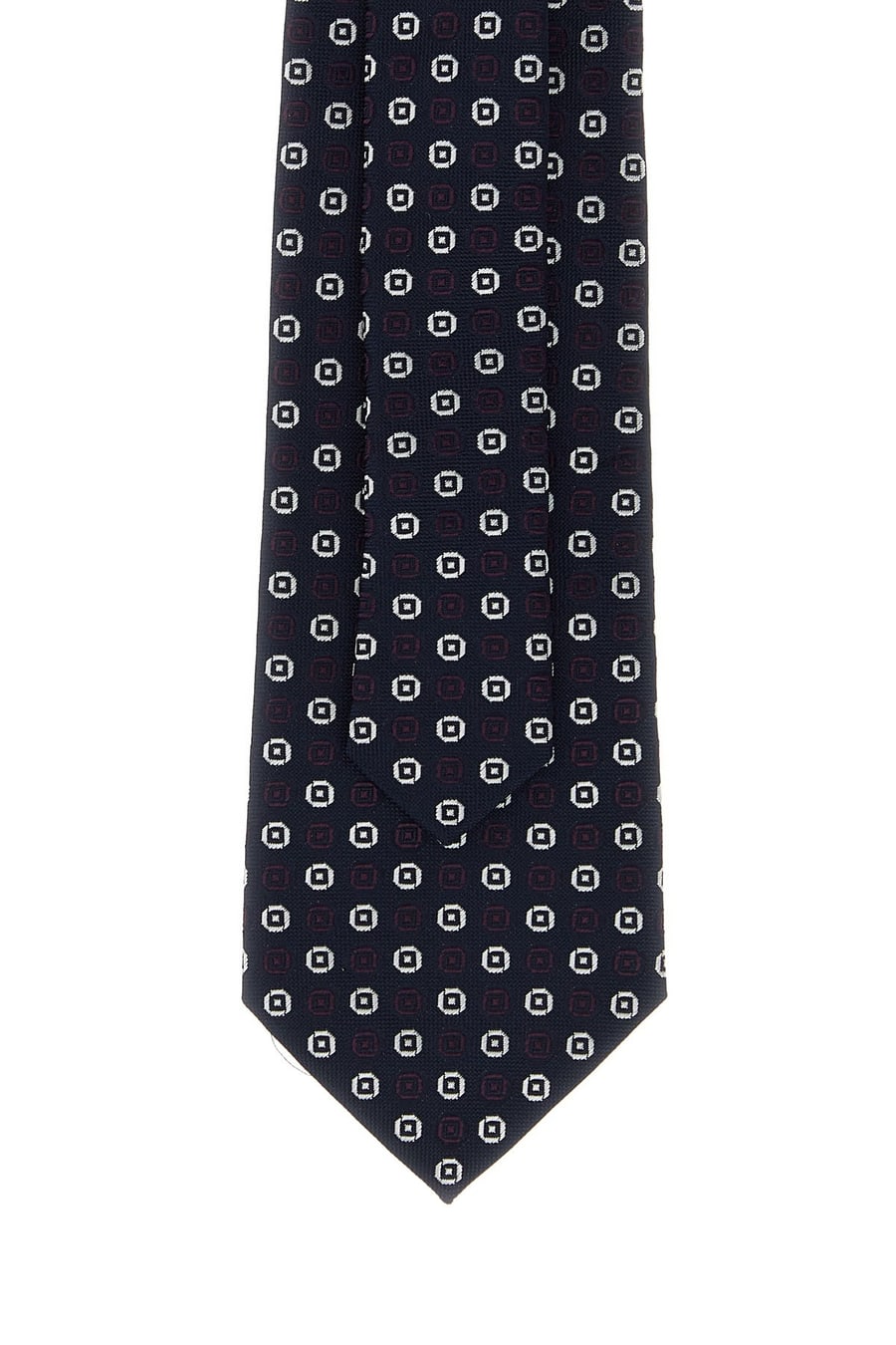 Saint Laurent Cravatta in jacquard ricamato, view 3
