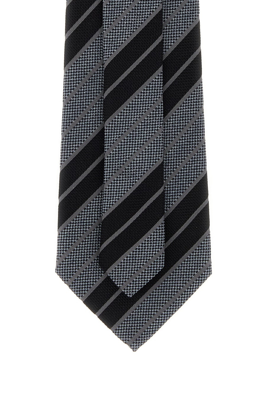 Saint Laurent Cravatta in jacquard ricamato, view 3
