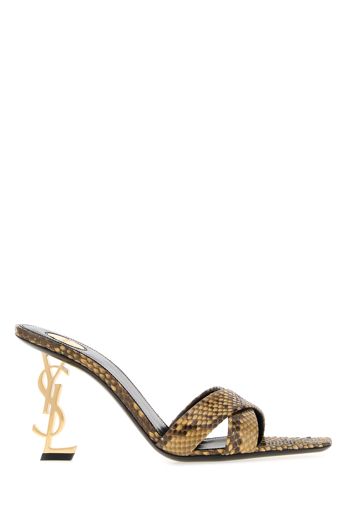 Saint Laurent Sabot Opyum 85 in pelle stampata