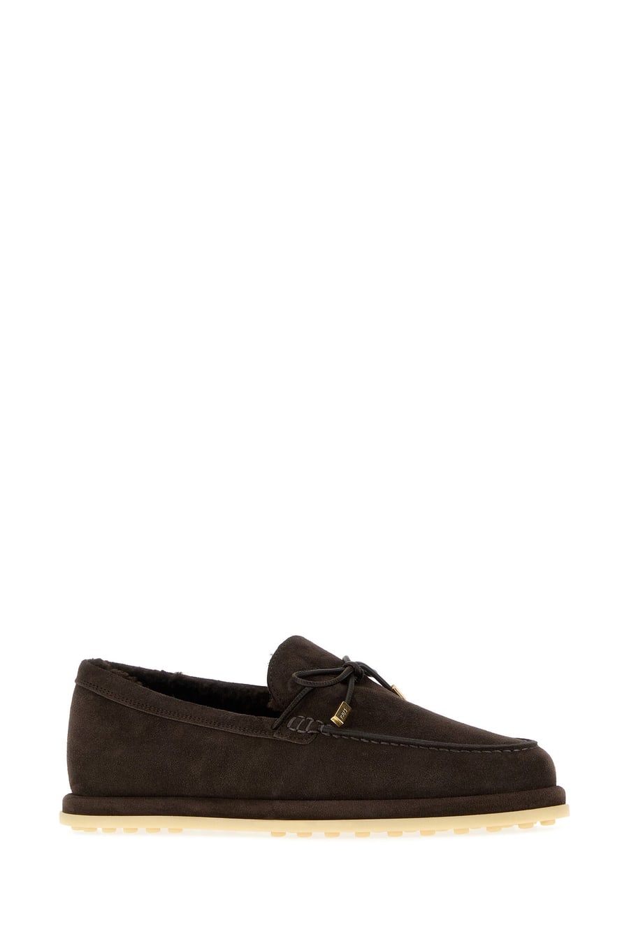 Tod's Mocassini in pelle scamosciata testa di moro, view 2