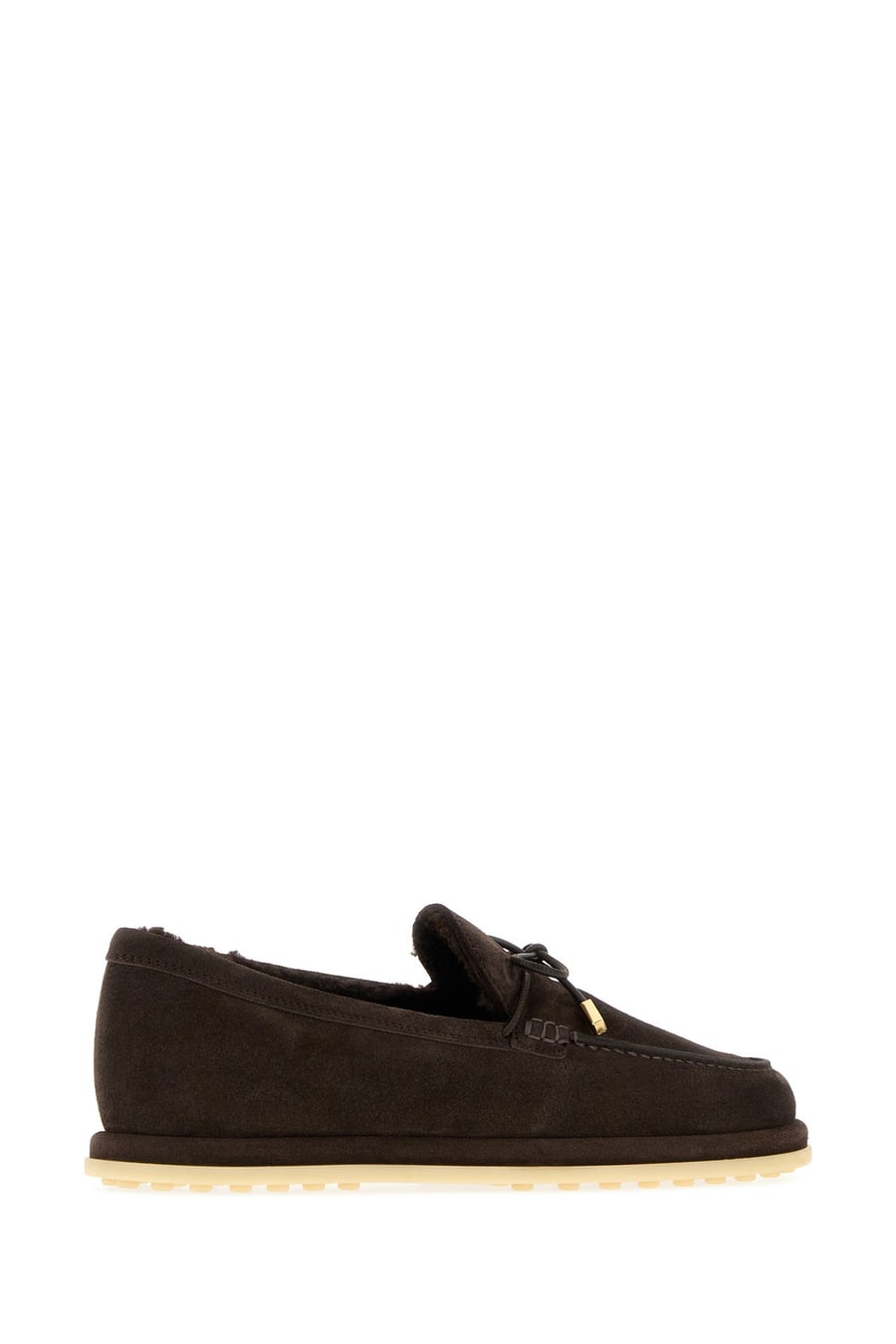 Tod's Mocassini in pelle scamosciata testa di moro, view 3