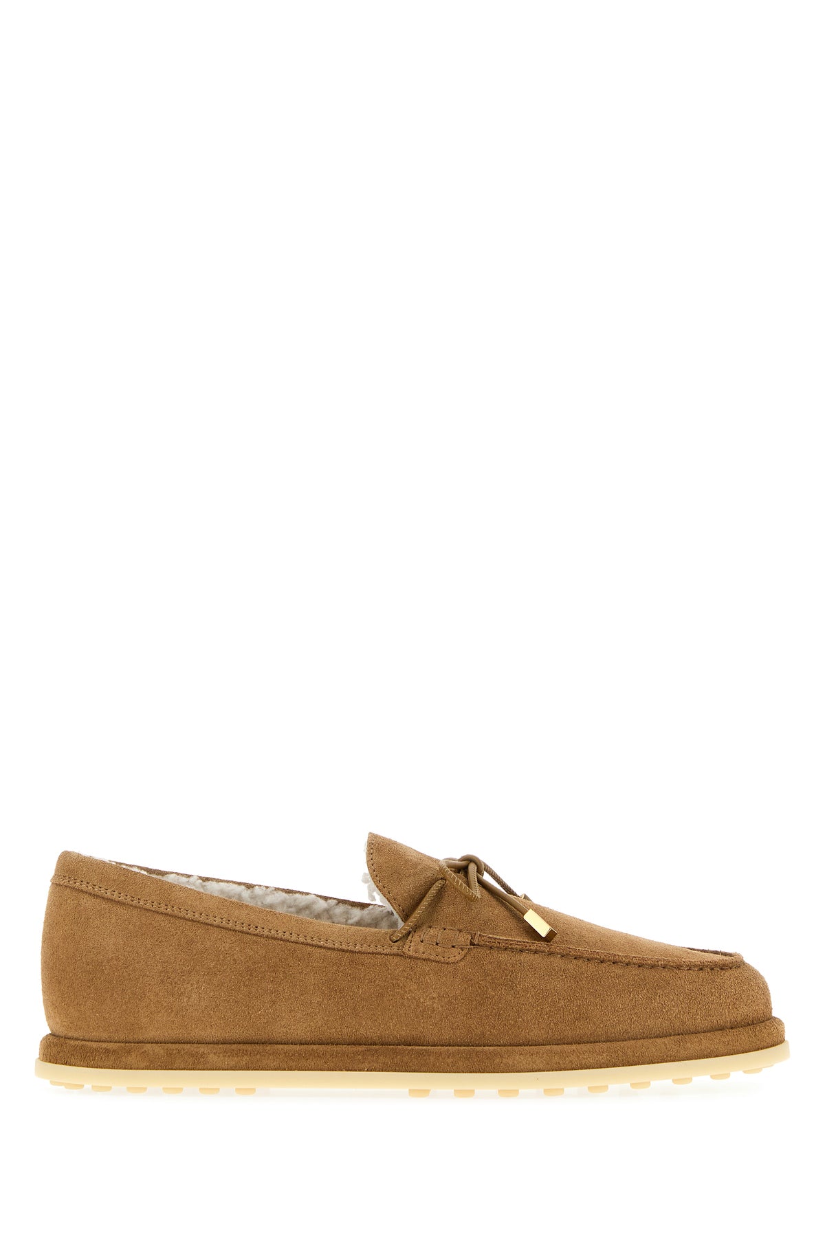 Tod's Mocassini in pelle scamosciata cammello