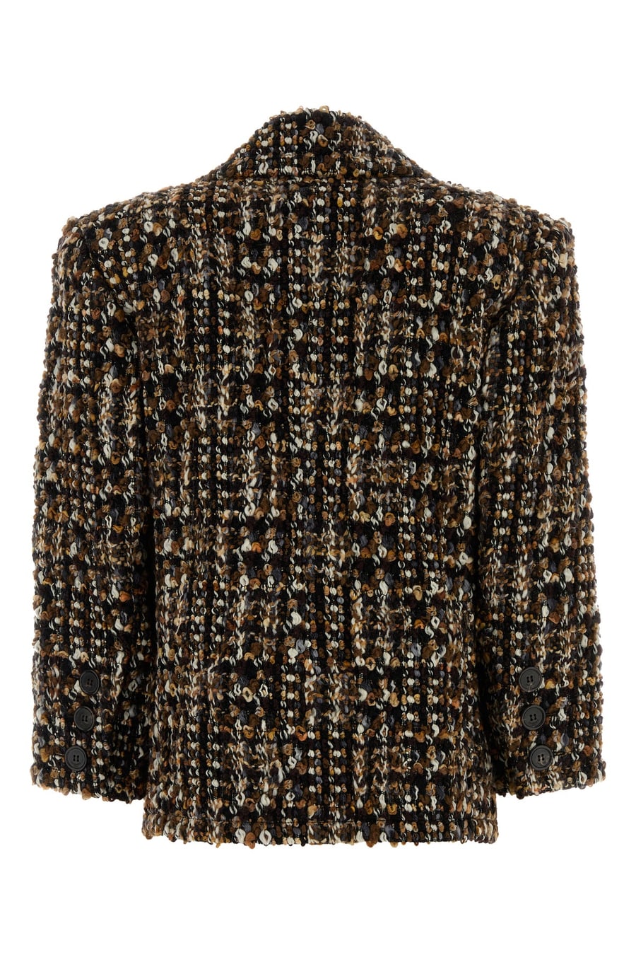 Saint Laurent Giacca in tweed multicolor, view 2