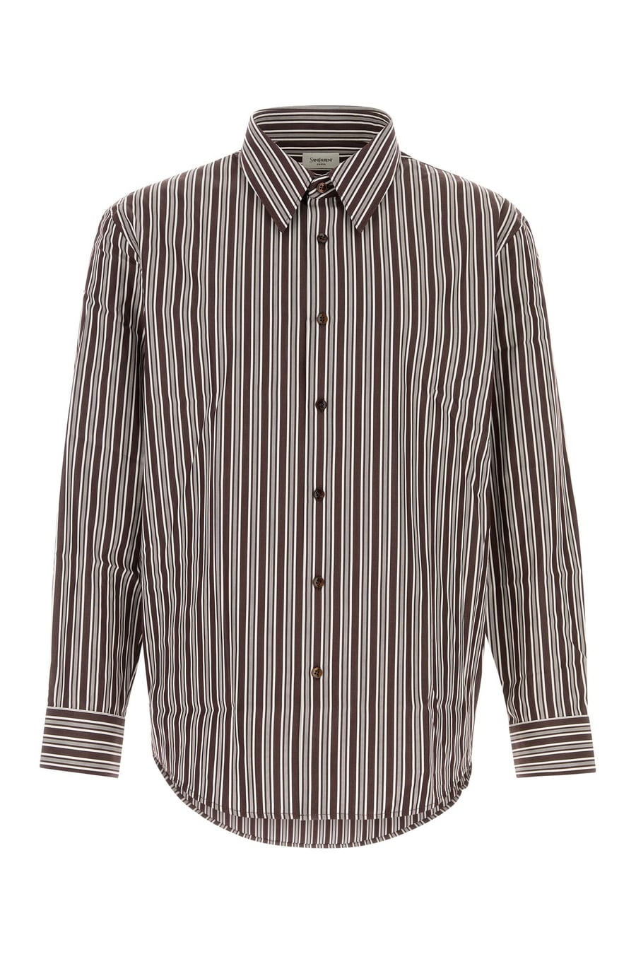 Saint Laurent Camicia in popeline ricamato