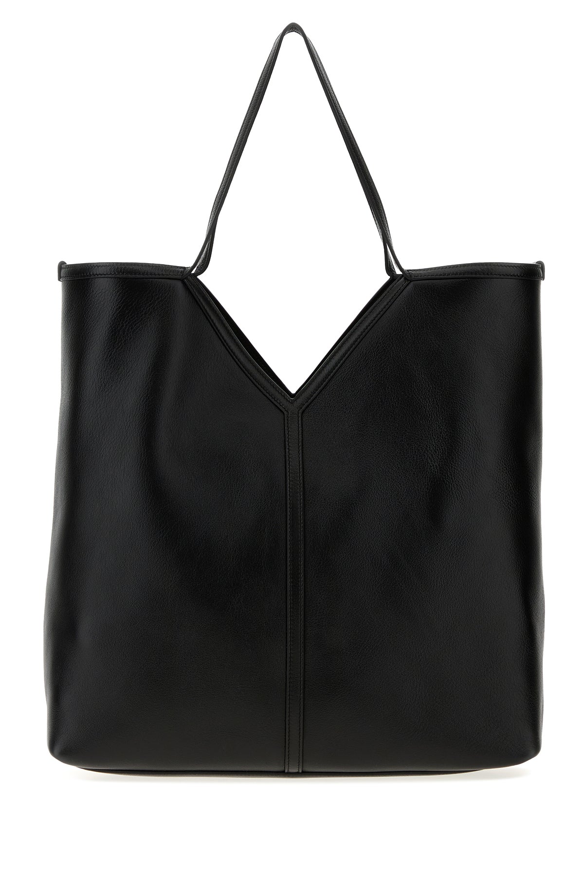 Saint Laurent Borsa shopping Y in pelle nera