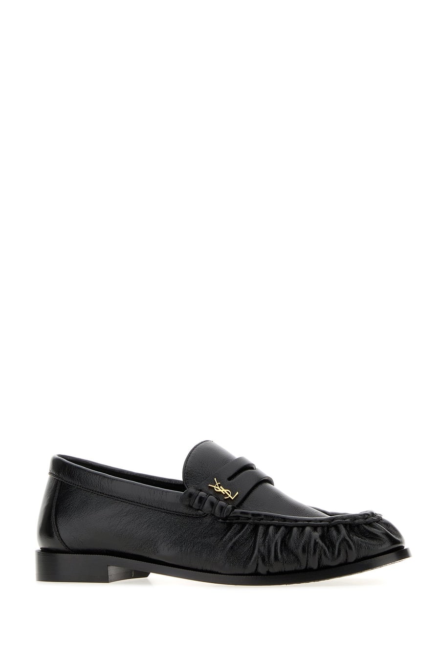 Saint Laurent Mocassini Le Loafers in pelle nera, view 2
