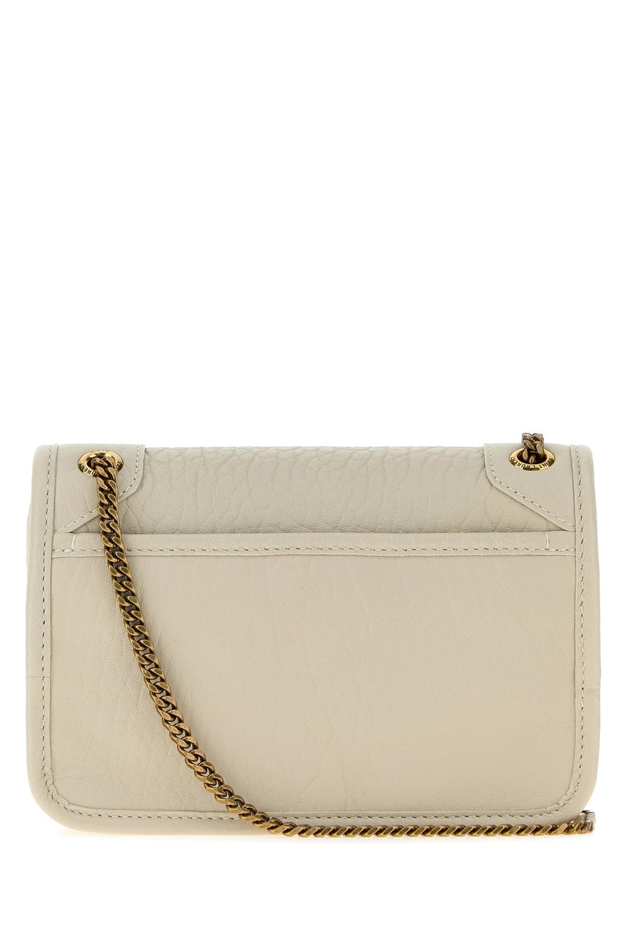 Saint Laurent Borsa a tracolla Niki mini in pelle gesso, view 3