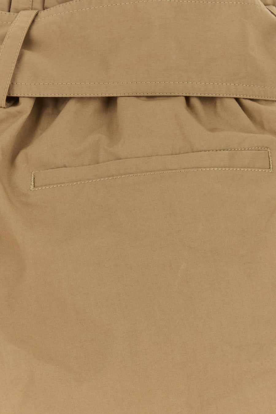 Saint Laurent Shorts in popeline cammello, view 3