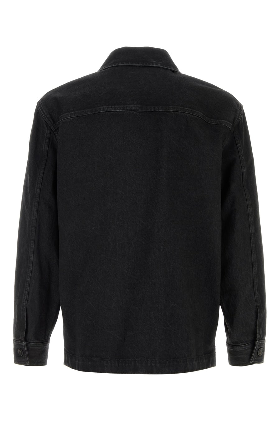 Saint Laurent Overshirt in denim nero, view 2