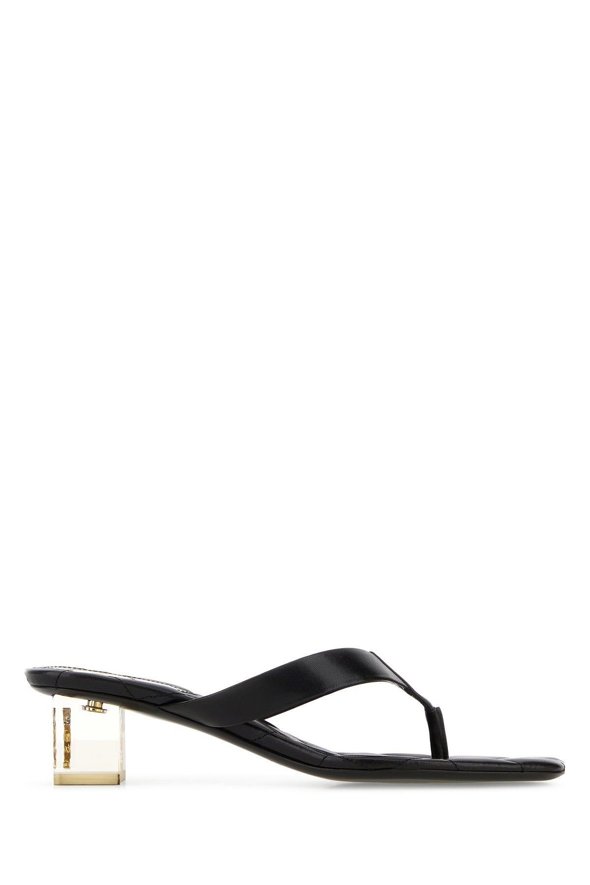 Saint Laurent Sabot Sip in pelle nera