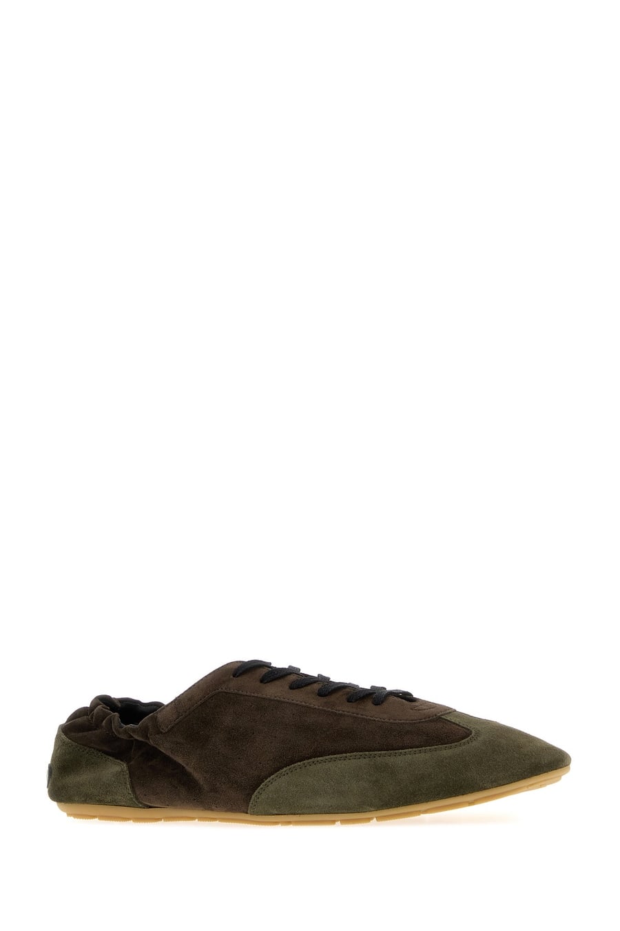 Saint Laurent Sneakers Lewis in pelle scamosciata bicolor, view 2