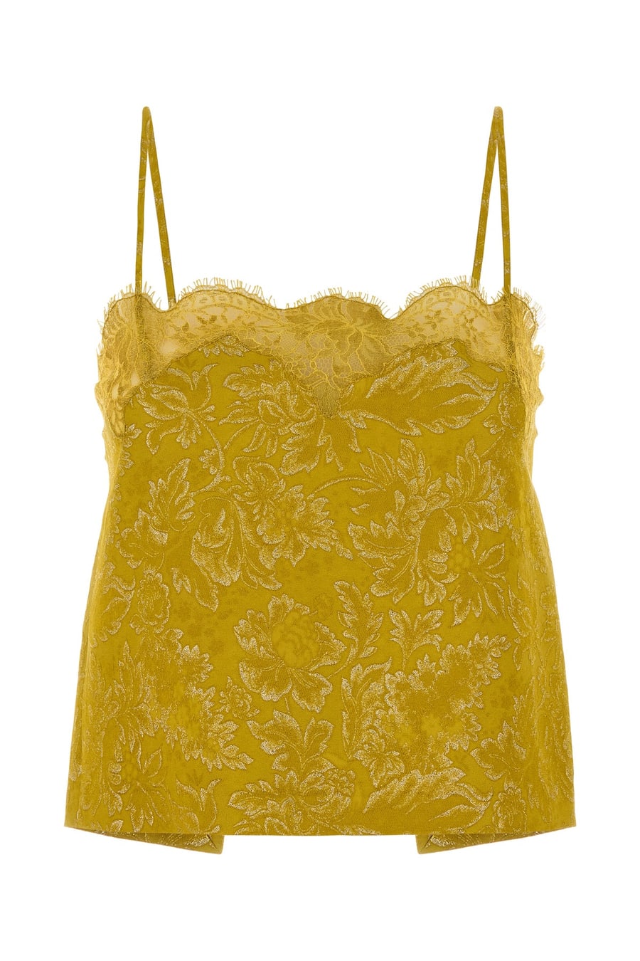 Saint Laurent Top in jacquard oro
