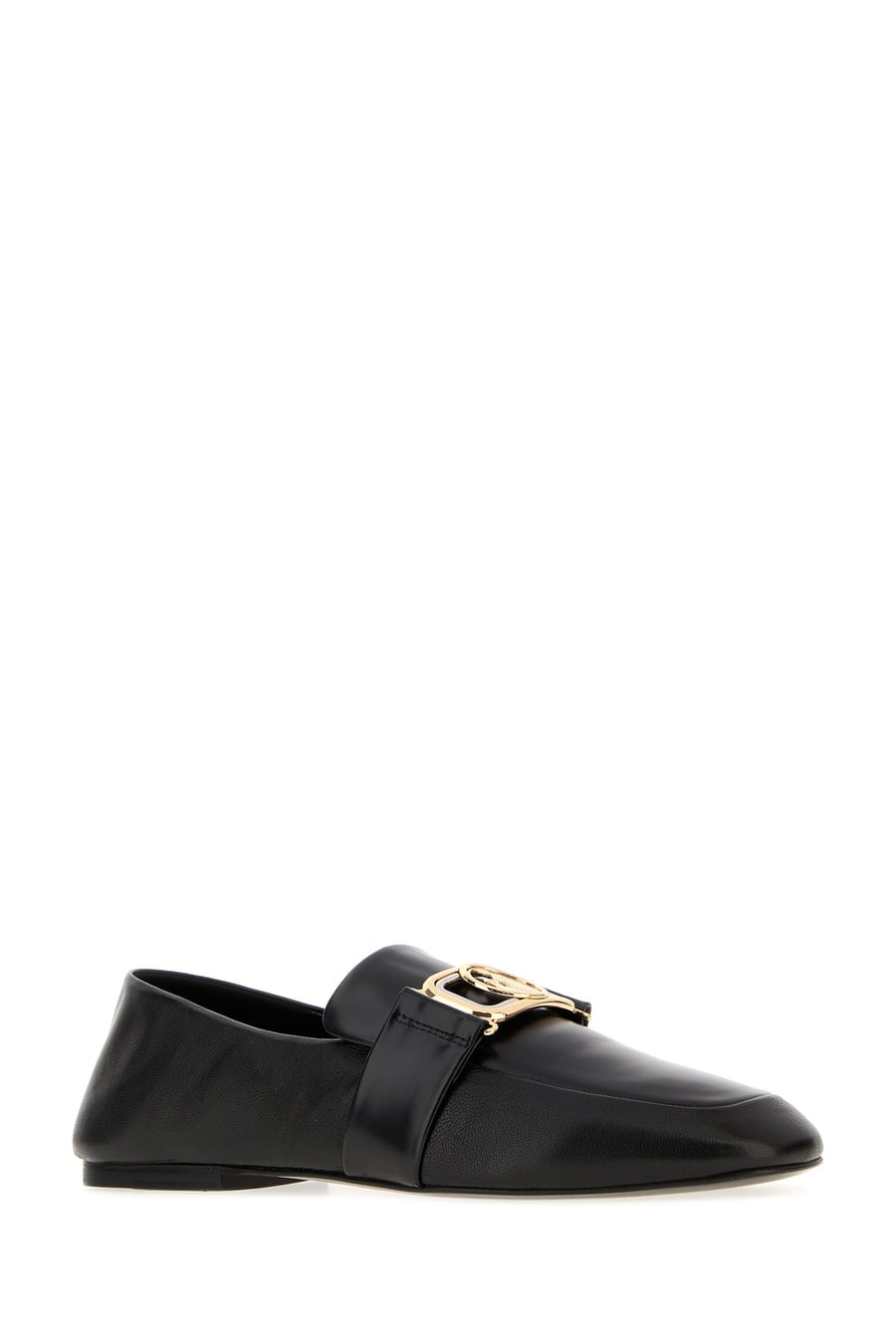 LANVIN Mocassini in pelle nera, view 2
