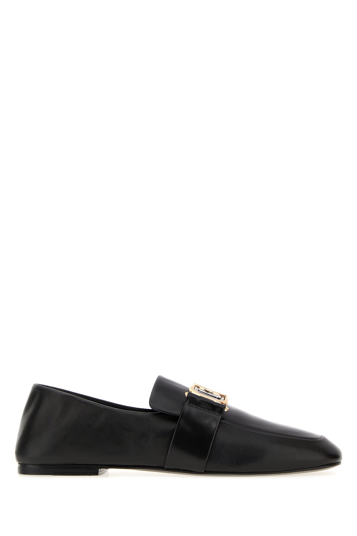 LANVIN Mocassini in pelle nera