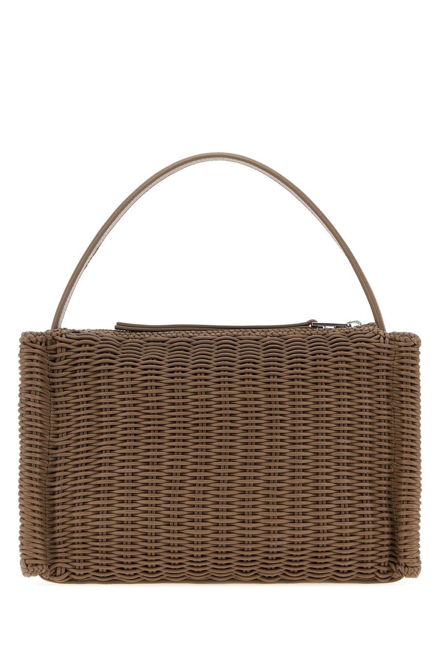 JW Anderson Borsa a mano Loafers in pelle fango, view 3