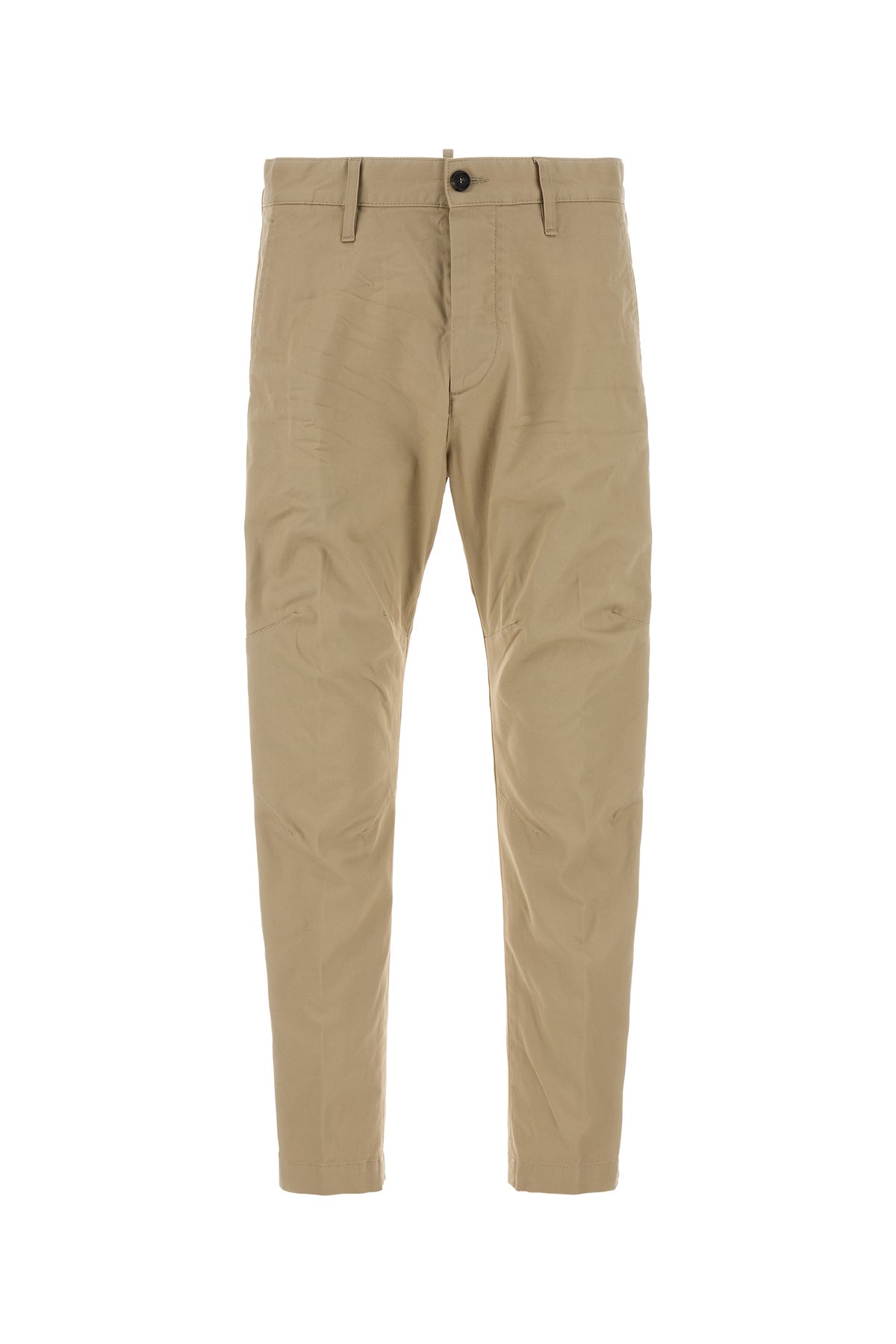 Dsquared2 Pantalone chino in cotone stretch beige