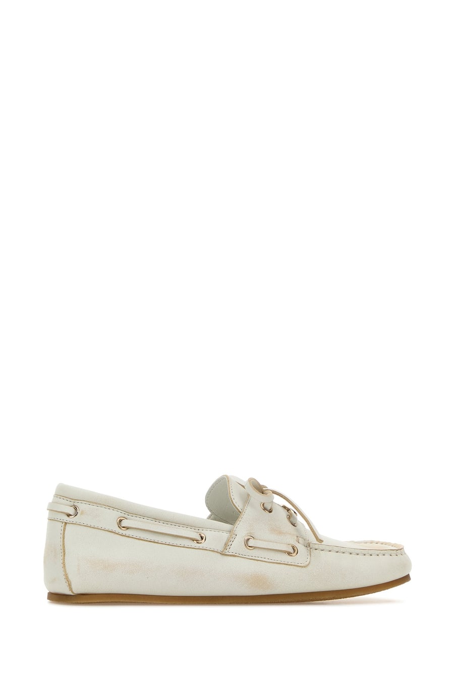 Gucci Mocassini in pelle cammello, view 3