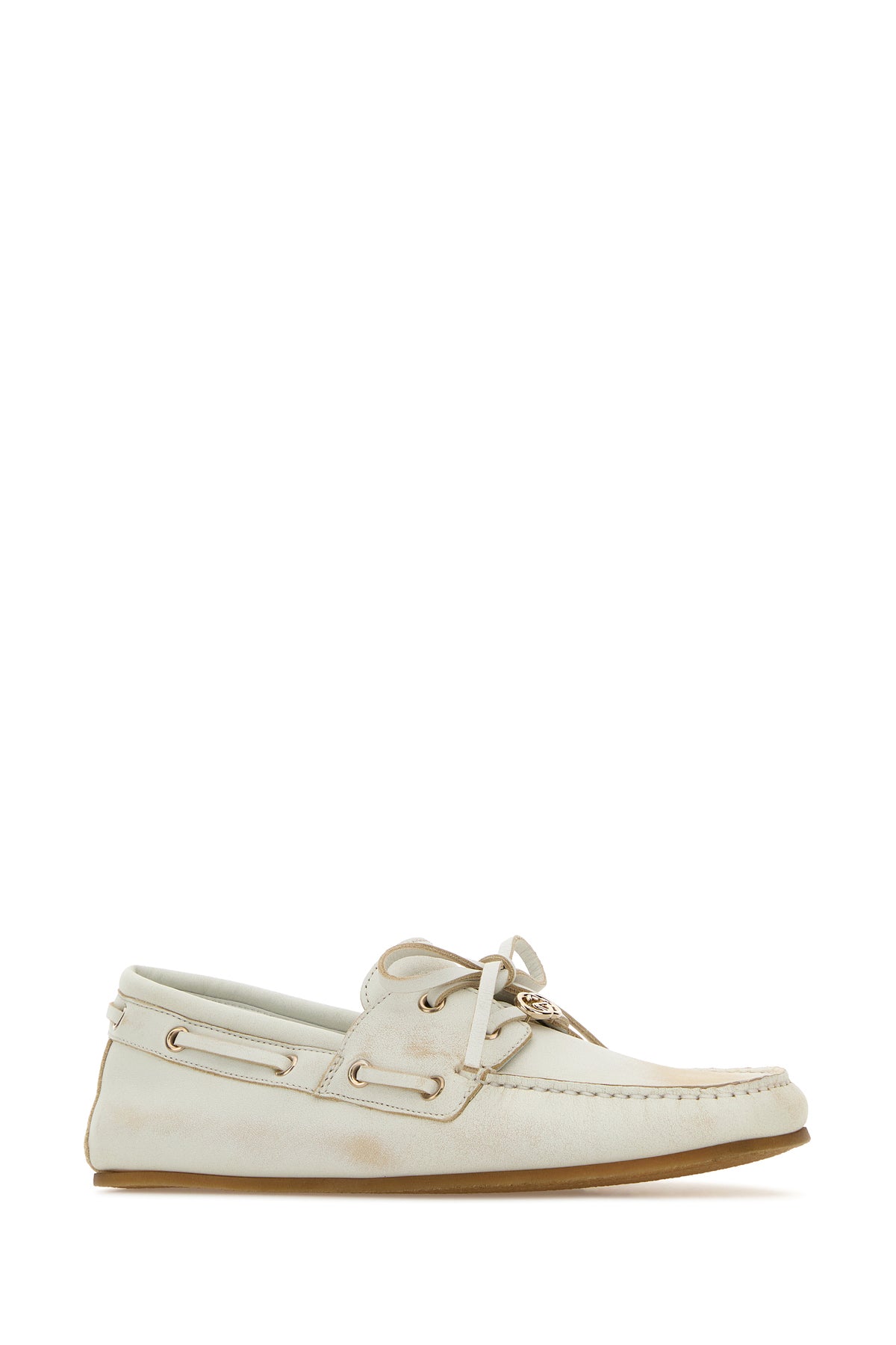 Gucci Mocassini in pelle cammello, view 2