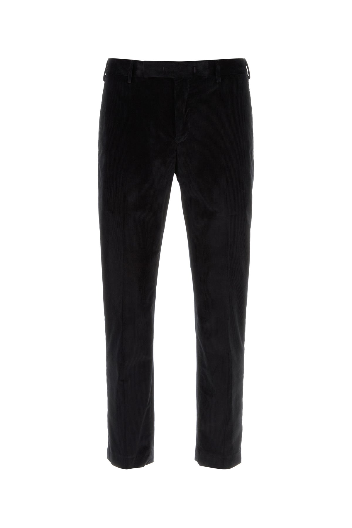 PT Torino Pantalone in velluto a coste stretch nero