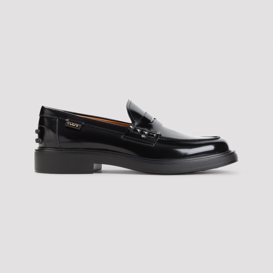 Tod's Tod`s Brushed Leather Loafer, view 3