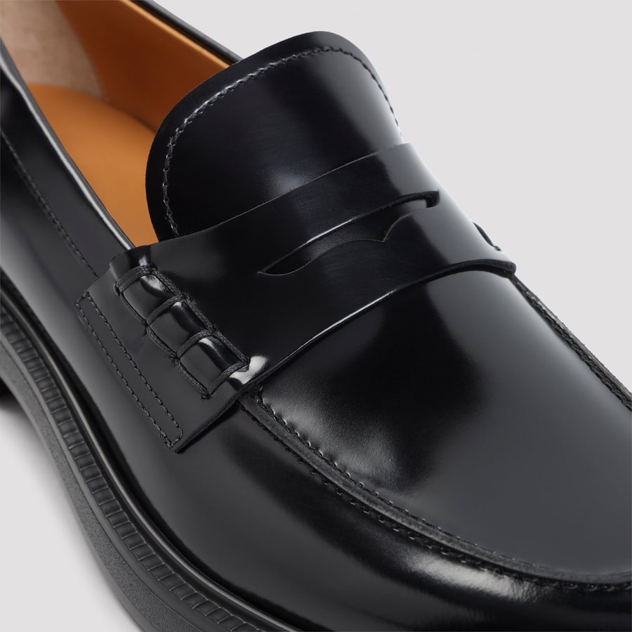 Tod's Tod`s Brushed Leather Loafer, view 7