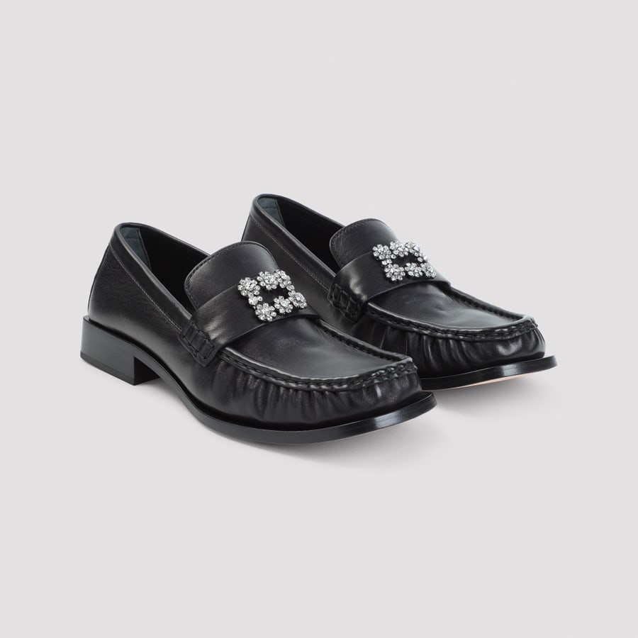 Roger Vivier Roger Vivier Moc Strass Loafer, view 5