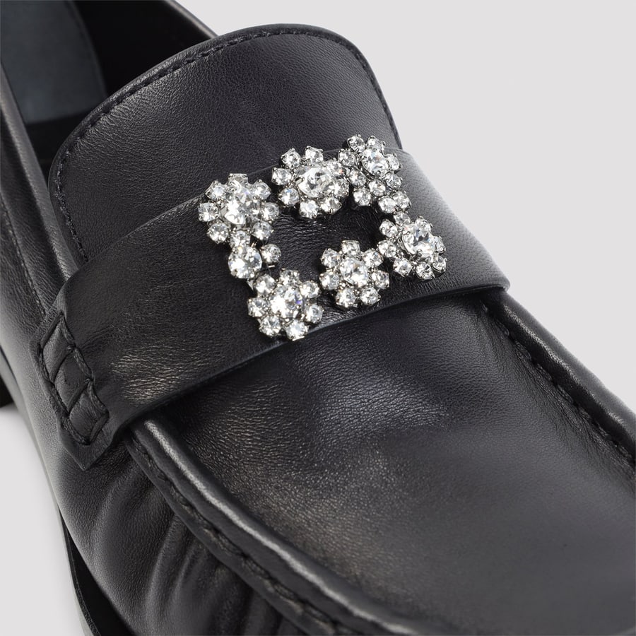 Roger Vivier Roger Vivier Moc Strass Loafer, view 6