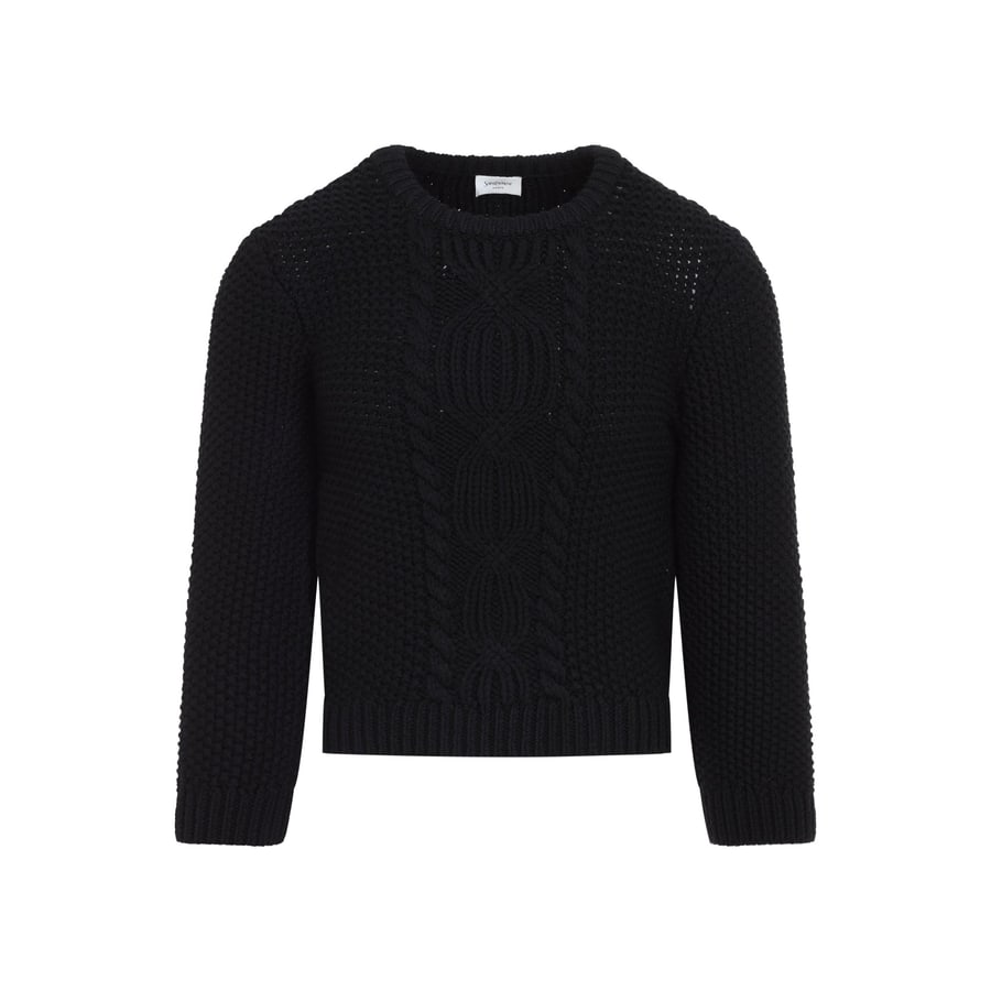 Saint Laurent Saint Laurent Wool Sweater, view 2