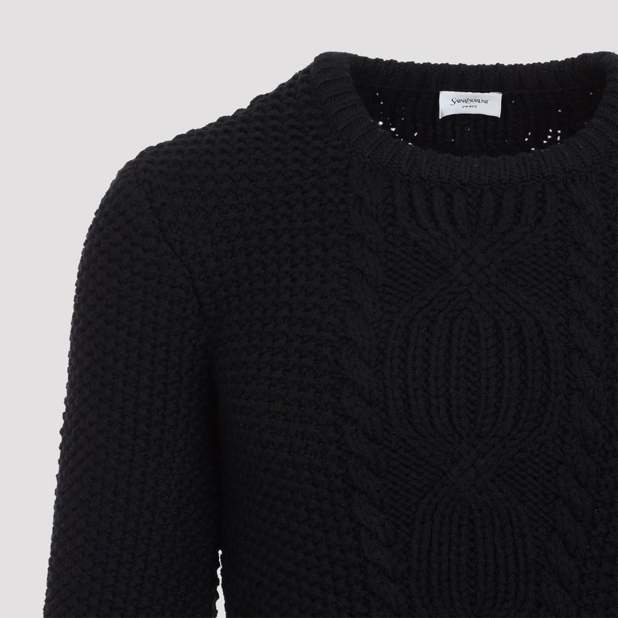Saint Laurent Saint Laurent Wool Sweater, view 5