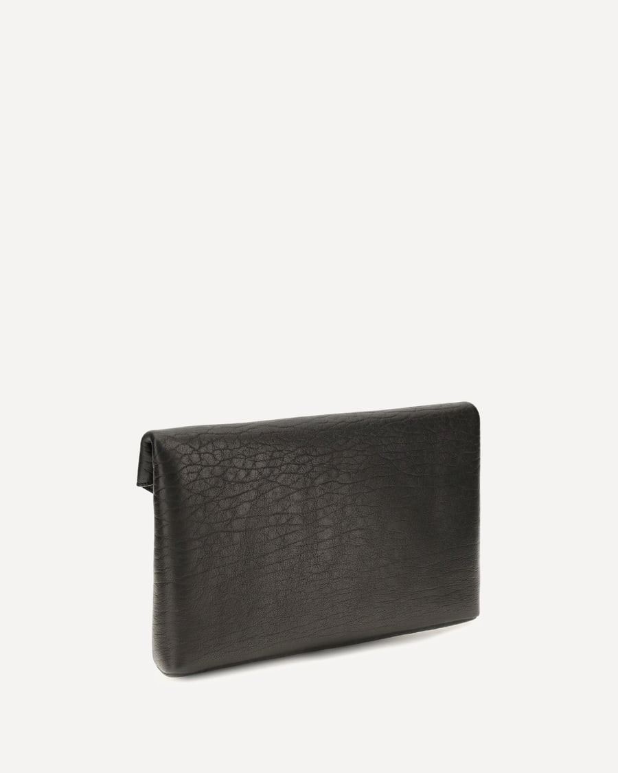 Saint Laurent Envelope leather Clutch, view 2