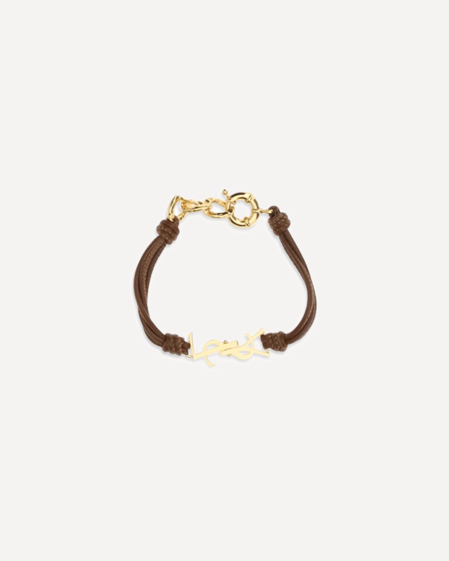 Saint Laurent Cassandre multi-wrap Bracelet, view 3