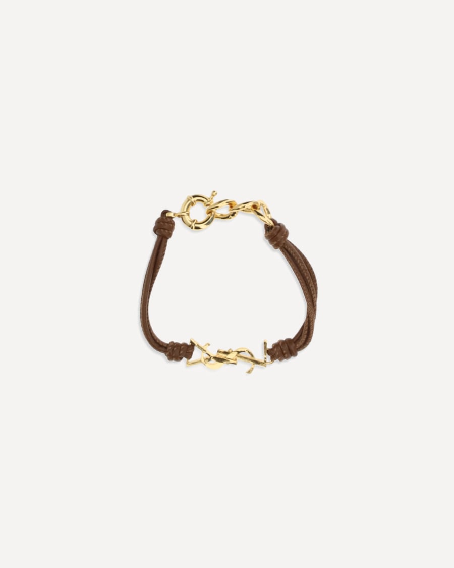 Saint Laurent Cassandre multi-wrap Bracelet, view 4