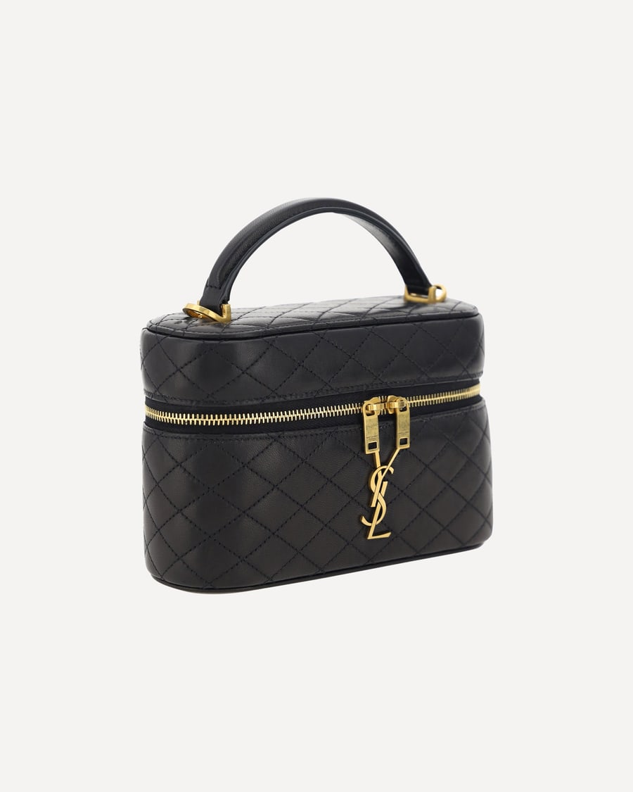 Saint Laurent Vanity Gaby leather Handbag, view 4