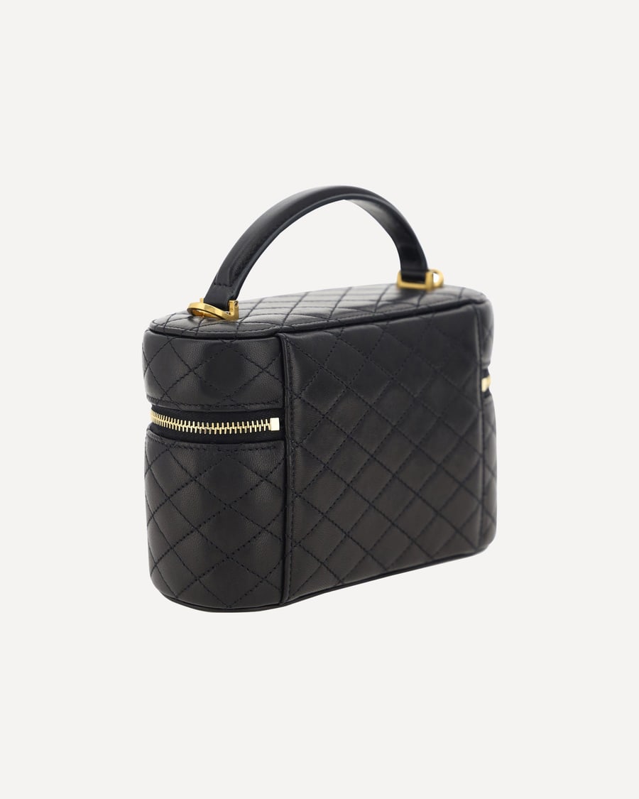 Saint Laurent Vanity Gaby leather Handbag, view 5