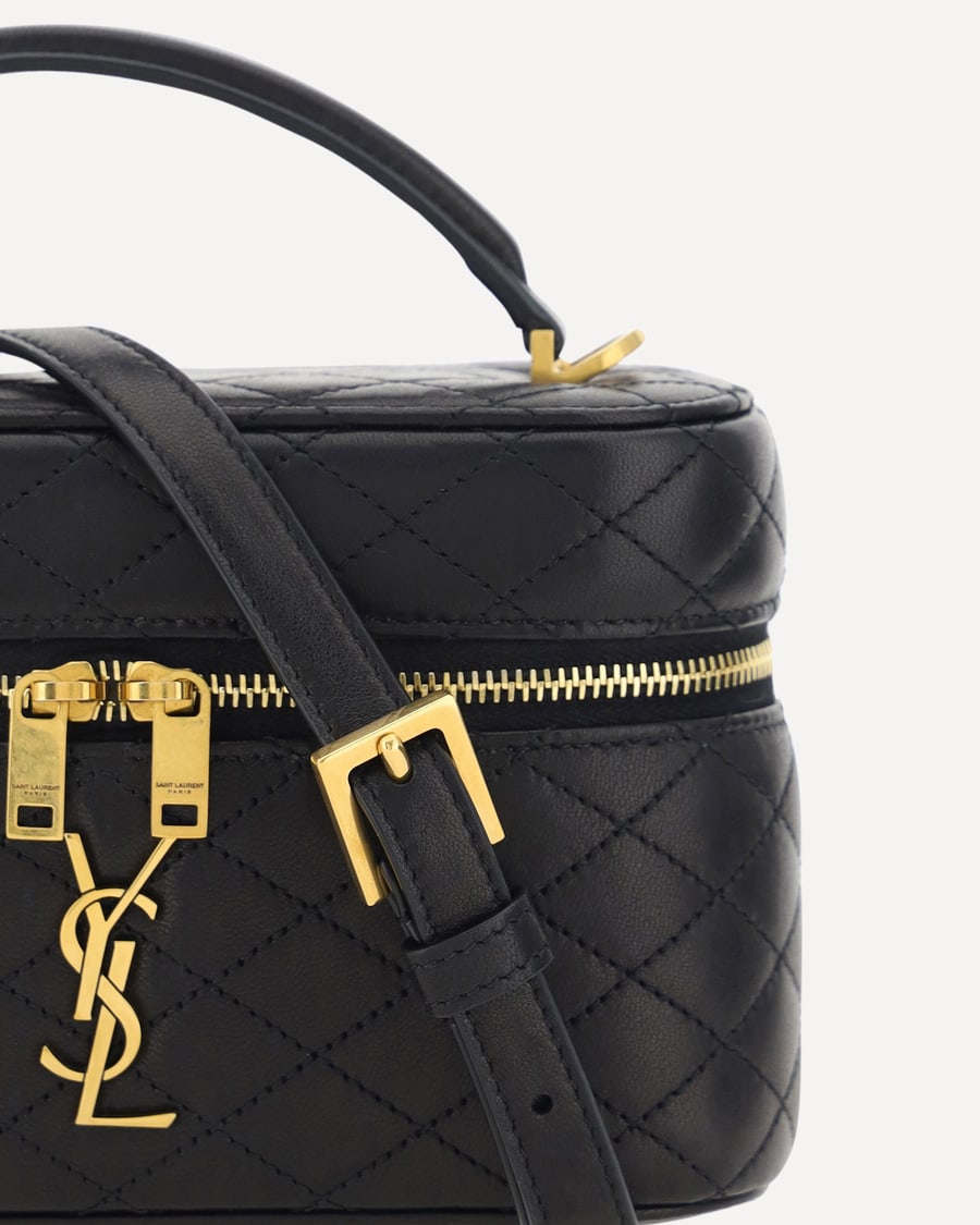 Saint Laurent Vanity Gaby leather Handbag, view 6