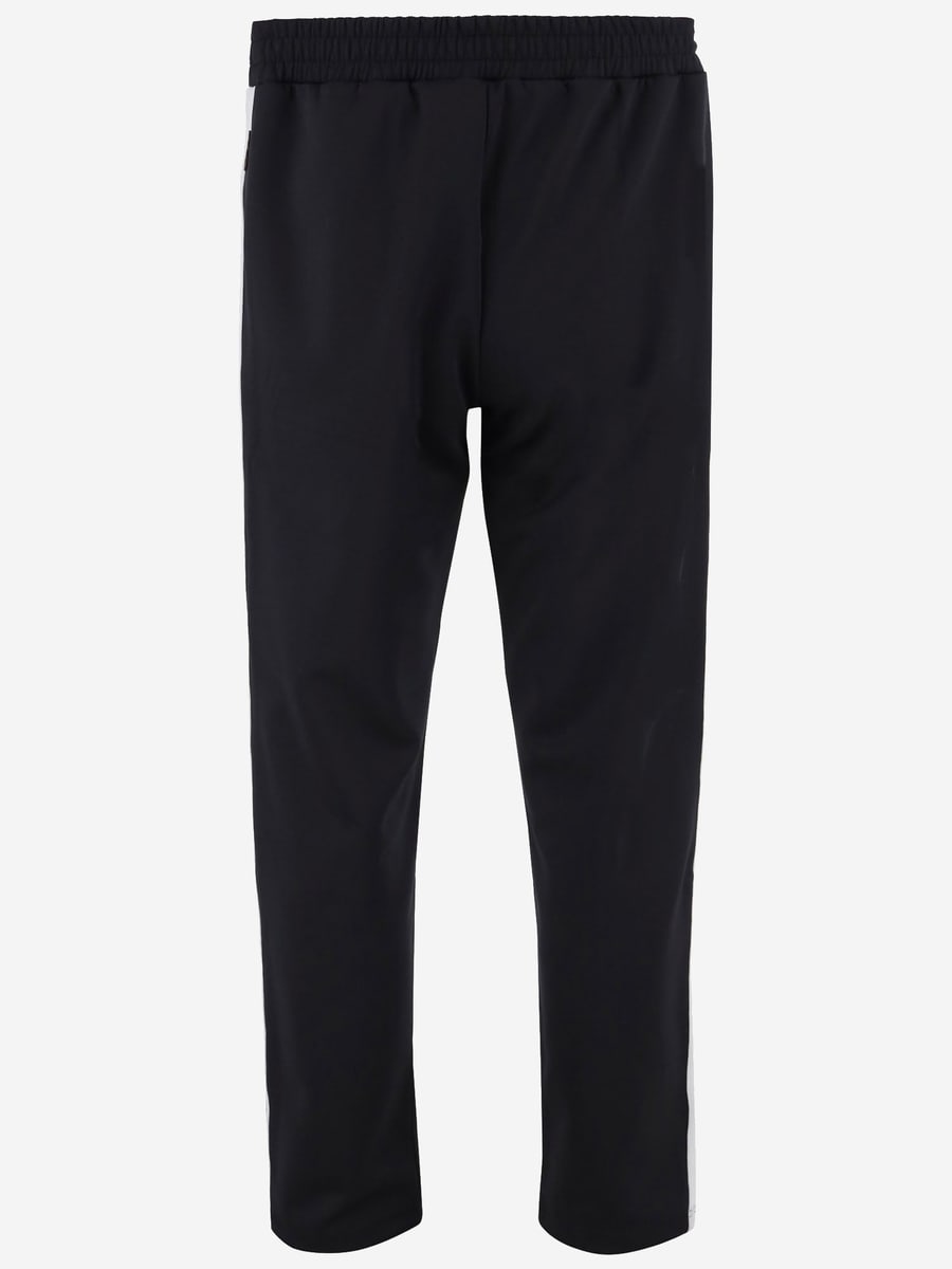 JUST CAVALLI PANTALONI TUTA in nylon stretch, view 2