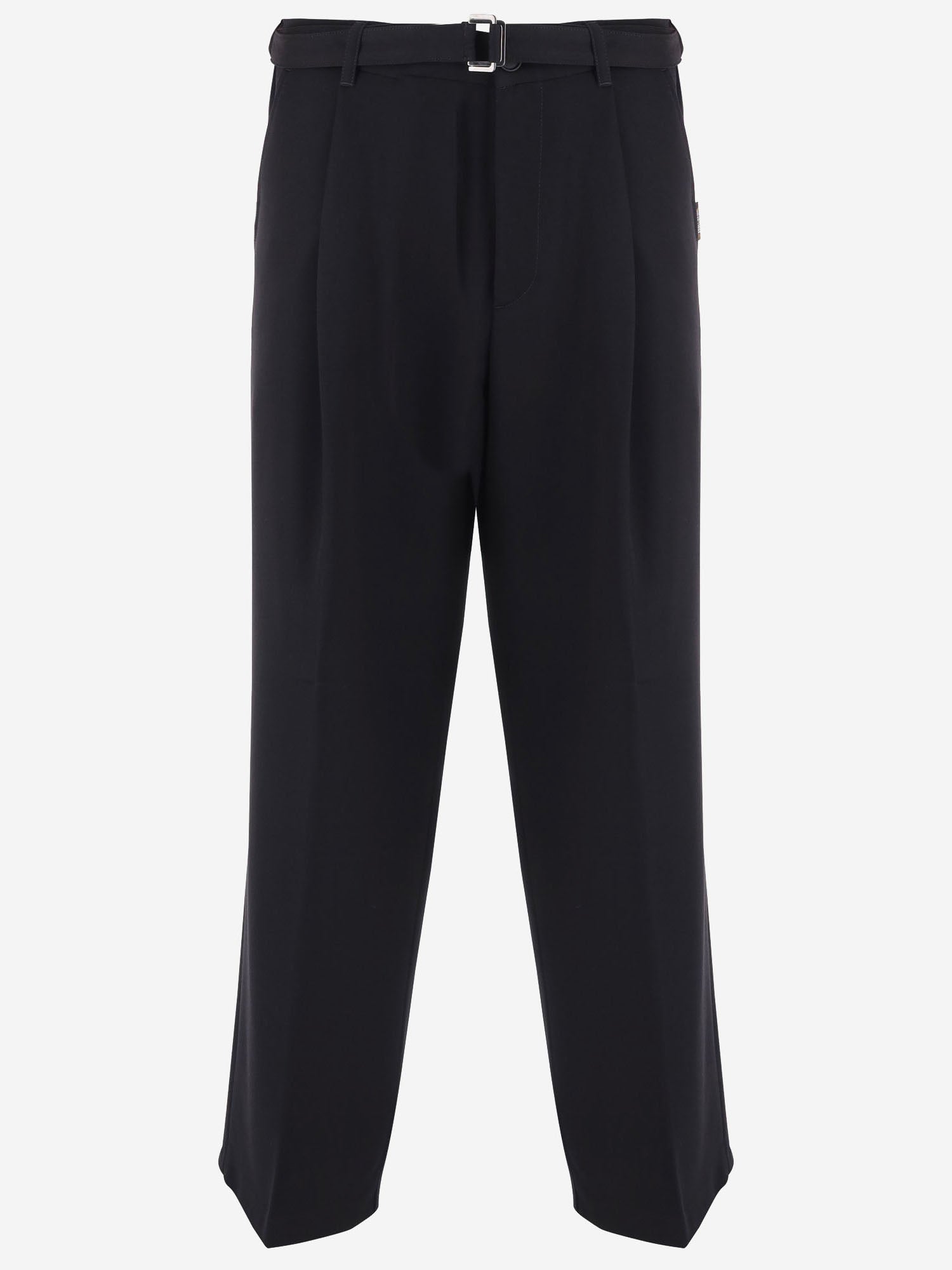 JUST CAVALLI PANTALONI IN MISTO VISCOSA STRETCH
