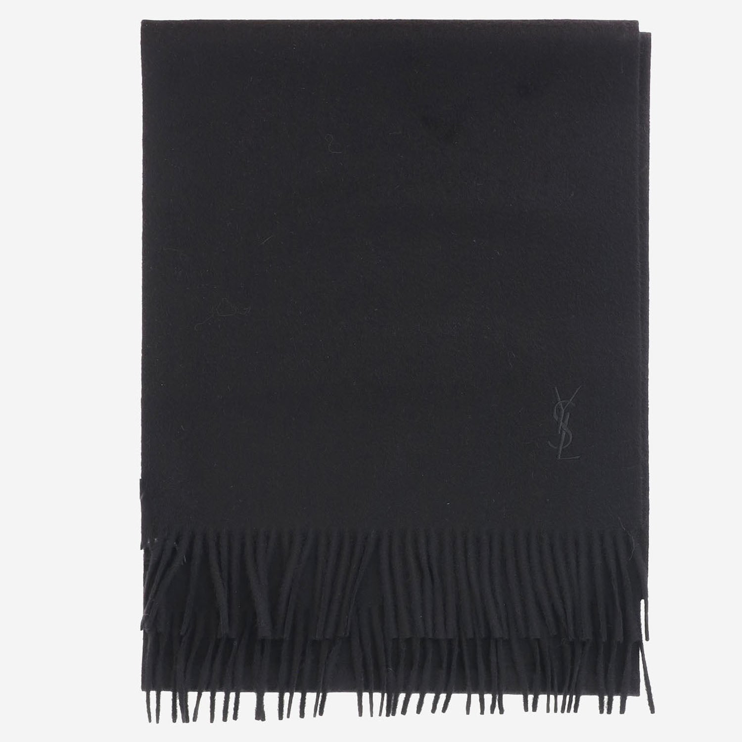 Saint Laurent SCIARPA IN CASHMERE CON LOGO