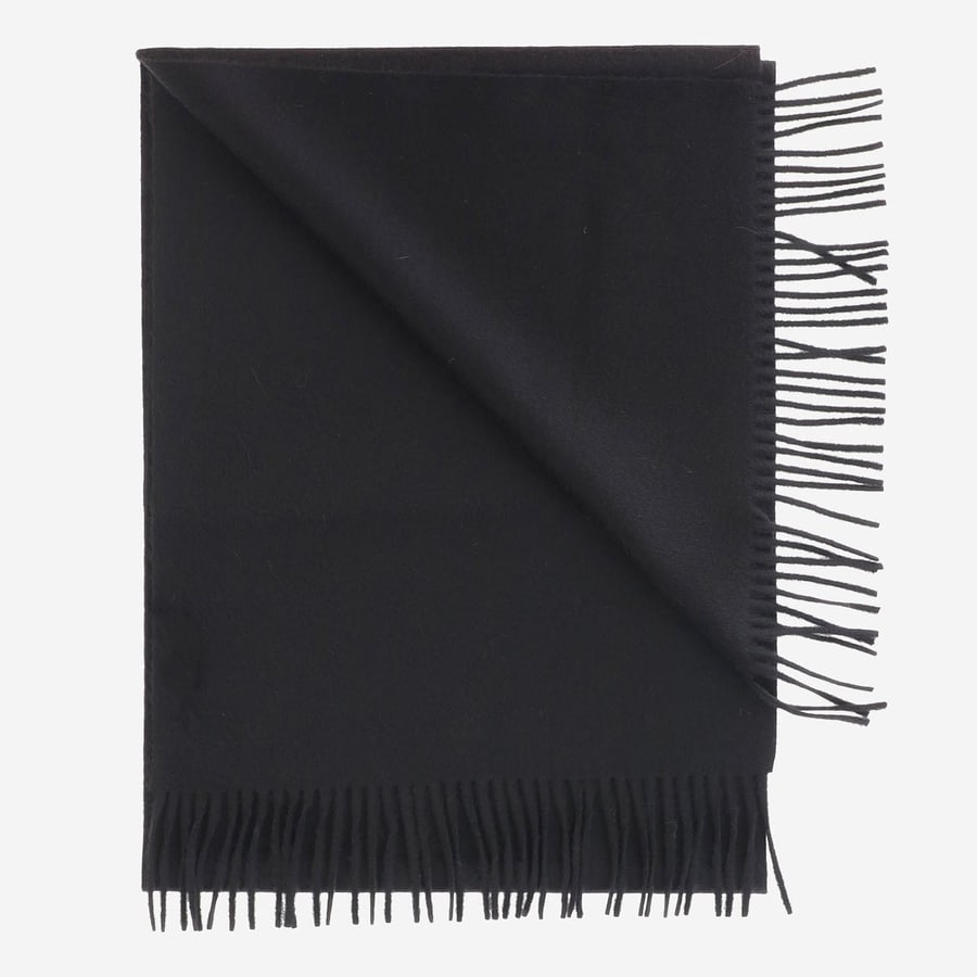 Saint Laurent SCIARPA IN CASHMERE CON LOGO, view 3