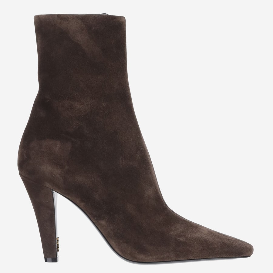 Saint Laurent STIVALETTI JILL IN SUEDE